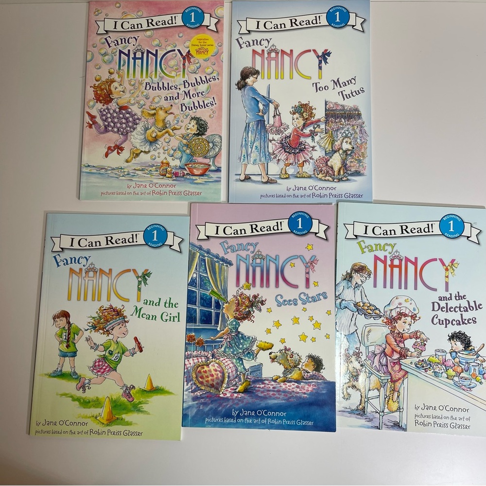 I Can Read Level 1 Fancy Nancy 5 Book Lot